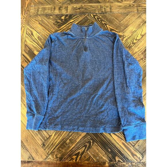 J Crew Knit Goods 100% Cotton Pull Over Sweat Men Xl Academia Preppy Grandpa - Picture 1 of 9